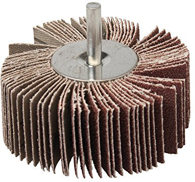 Silverline 589669 Roue à lamelles 80 mm Grain 40