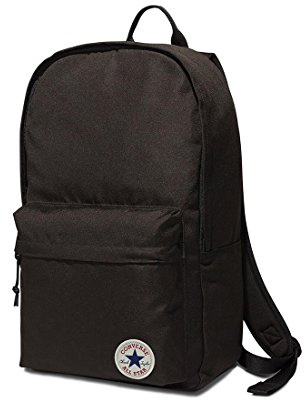 Converse Edc Poly-Pack-Rucksack beiläufige Art, 45 cm, 19 Liter, Schwarz