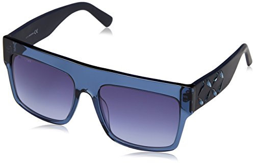 Swarovski Damen SK0128-5690W Sonnenbrille, Blau (Shiny Blue/Gradient Blue), 56