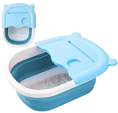 Nizirioo Bassin De Bain De Trempage Des Pieds, Bassin De Bain De Pieds, Bain De Pieds Pliable Massage Seau De Bain De Pieds Pour Enfants Pour Pédicures Tremper Les Pieds Détox Et Massage