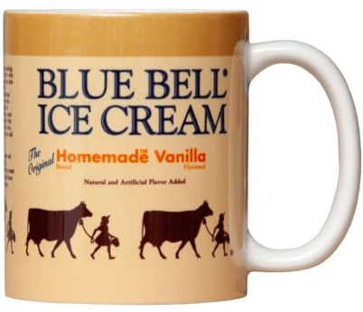 Blue Bell Ice Cream Stoneware Mug (Homemade Vanilla)