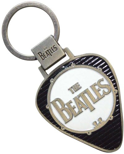 The Beatles Drum Logo Plectrum Porte-Clés Keychain Size One Size