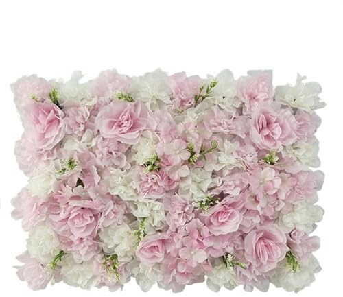 Konstgjorda levande väggpaneler, 1 st konstgjord blomma väggpanel bakgrund bröllopsdekoration bröllop födelsedag(E2)