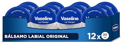 Vaseline Bálsamo Labial Original Lata para el cuidado de los labios 20 G x12