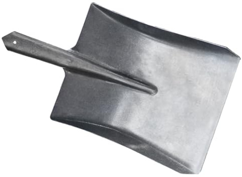 HAKIDZEL Pala de Jardinería sin Mango de Acero Duradero, Pala Cuadrada para Cavar y Desherbar, Herramienta Práctica para Exterior y Jardín, Cabezal Resistente para Suelo Duro y Cultivo