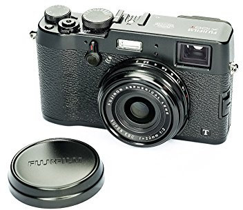 Fujifilm X100T Point and Shoot Camera - Black