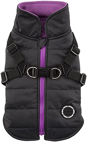 Mountaineer II, vinterväst med sele, svart, XXL