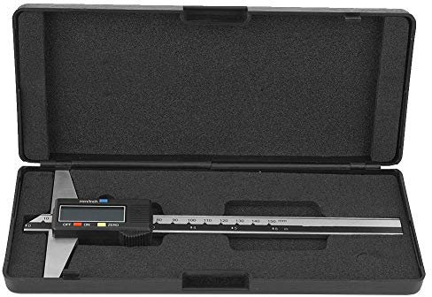 Calibro di profondità digitale 6 pollici Calibro di altezza digitale in acciaio inossidabile Calibro di profondità elettronico Righello con campo di misurazione 0-150 mm