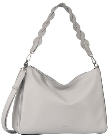 Gabor bags Pipa Damen Hobo Bag Schultertasche Groß Grau