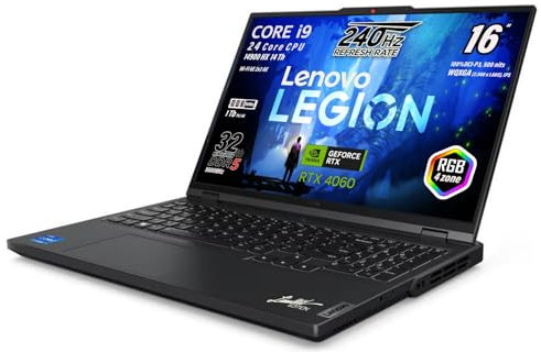 Lenovo Legion 5 Ai, Notebook Gaming, Intel Core i9-14900HX, RAM DDR5 32Gb, SSD 1Tb Display 15.1 WQXGA (2560x1600) OLED 1000nits, 165Hz, Geforce RTX 5070 8Gb, Win 11 Pro, Ready to use