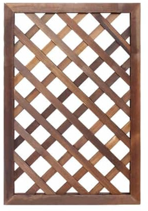 Traliccio In Legno, Stecche Divisori For Recinzione Da Giardino/bordura Giardini Domestici, Decorazioni Interni Ed Esterni(60x90cm)