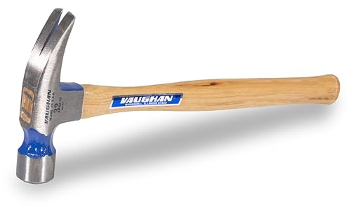 VAUGHAN Hickory Handle 999 Series Framer Hammer, 32 oz Milled Face, Made In The USA, 707M, VN10720