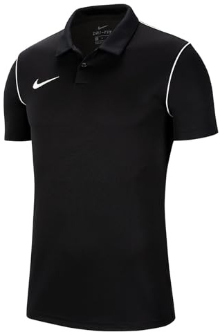 Nike Herren M Nk Df Park20 Polo Trikot, Black/White/White, S EU