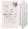 Kitsch Satin Pillow Rollers - Soft Hair Rollers to Sleep In | Heatless Soft Curlers for Voluminous Hair | Flexible Hair Curlers for All Hair Types | Flexible Rollers, 6pc (Marble)