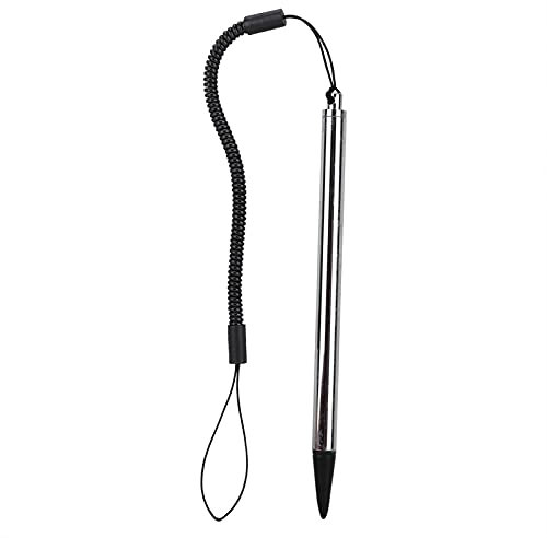 ciciglow Penna a sfera Resistiva, penna di input touch screen, penna touch con cavo a molla, per POS, PDA, PC industriale, navigatore automobilistico, non per telefoni 3G attuali, (argento)