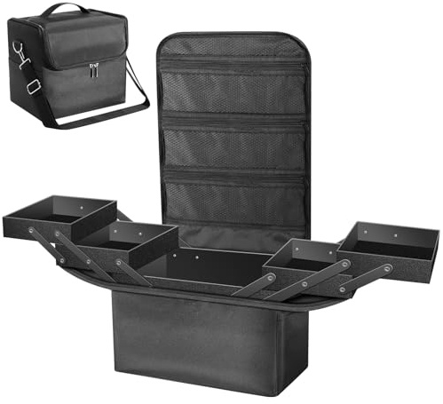 Valigetta Porta Trucchi Valigia Professionale Borsa Make Up Artist Beauty Case Donna Makeup Bag