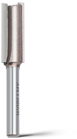 WOBLLMX Fraise à bords à tige de 6 mm, Ø 5 mm, longueur de travail 13 mm, lame en carbure maniable, durable et tranchante pour le travail du bois, le bricolage à la maison