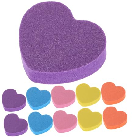 FRCOLOR 50pezzi Unghie in Spugna Blocco per Unghie Tavole Lucidanti per Manicure Strumenti per Lucidatura
