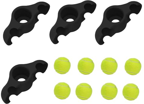 Snap-fotadapter för inomhuscykling – ABS 30 x 26 x 7 cm | Tillbehör för stöd för inomhustränare med bärbar 4 x rocker platta cykeltränare, balanceboll, robust material