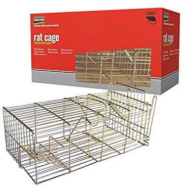 Pest-Stop Cage pour Rat – Piège à Double entrée en Acier galvanisé