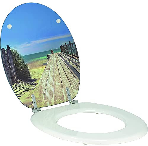 Wirquin Trendy Line 20719122 WC-Sitz, Strandmotiv