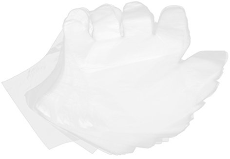 Lot de 100pcs Gants Ramasse-crottes Jetables Nettoyage Rapide - Transparent