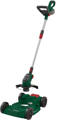 Parkside® - Tagliaerba a batteria 20 V 3 in 1 PAMT 20-Li A1, senza batteria e caricabatterie, tagliabordi, tosaerba City