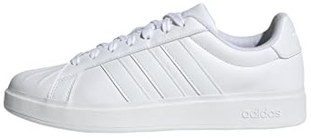 adidas Hombre STREETTALK Shoes, FTWR White/FTWR White/FTWR White, 44 2/3 EU