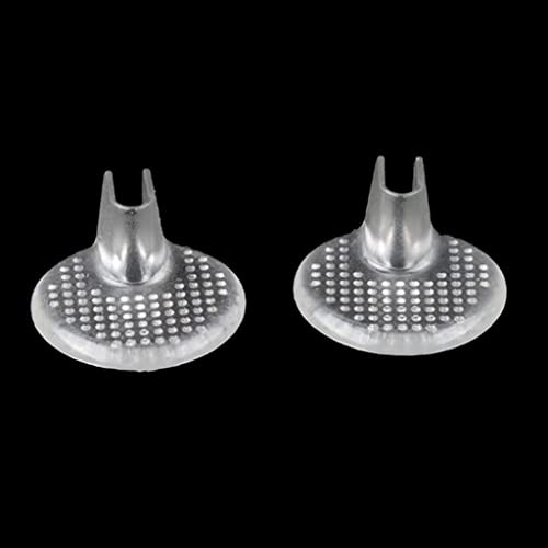 1 par de almohadillas de gel de silicona suave, protectores de dedos para sandalias, inserciones de gel, protectores de plantillas, almohadillas de agarre para zapatos
