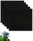 KEMUZ 5Pcs Filtro Carbone Attivo, Cuscinetti di Ricambio Filtro per Acquario, Filtri in Spugna di Carbonio di Ricambio, Multiuso a Carboni Attivi, Compatibili con Pesci e Acquari(130x130x10mm)