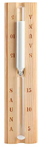 Temporizador de de 15 Minutos para Sauna - Reloj de Cuenta Regresiva de Reloj de de Madera, Temporizador de para SPA, Sala de Vapor, Relajación - Accesorio de Sauna