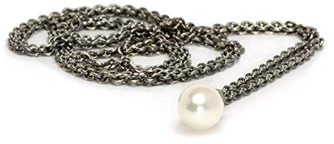 Trollbeads Sterling Silber Halskette mit Perle 60 cm TAGFA-00019