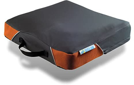 Inkontinenzbezug für Systam Viscoflex Sitzkissen Rollstuhl-Kissen Bezug Nässeschutzbezug Größe 42 x 42 cm