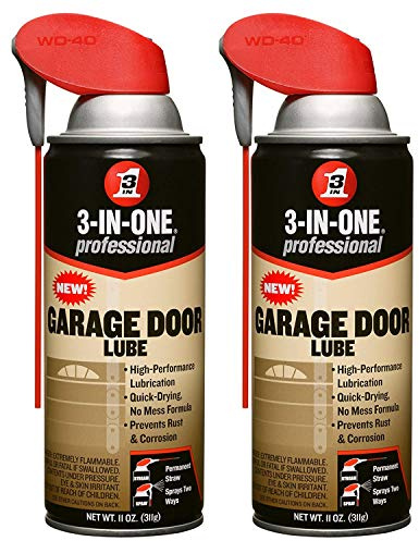 WDC100581-3-in-one Professional Garage Door Lubricant, 11 Oz Aerosol Can