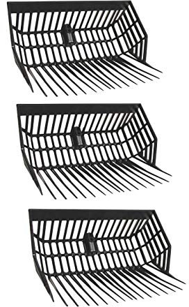 AMKA Bollengabel hohe Seitenteile Dunggabel Spänegabel Set mit 3 Stück