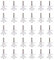 Non Trace Haken Unsichtbare Wand Schrauben Haken Foto Befestigungen Wand Halterung Nicht Mark Bild Foto Rahmen Spurlose Kleiderbügel 100Pcs