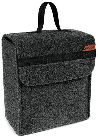 M MOTOS Auto Kofferraumtasche Filz Kfz Kofferraum Organizer für Werkzeug & Autopflege