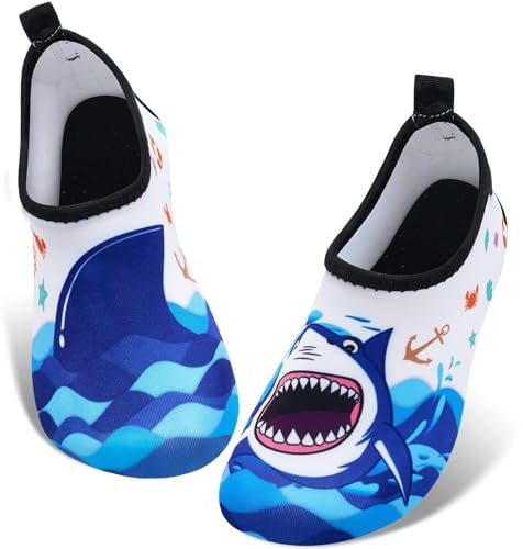 Scarpe da Acqua per Bambini Scarpe da Immersione per Bambini Scarpe da Nuoto per Bambini Scarpe da Scoglio Bambino Ragazzo Scarpe Mare Scoglio Scarpe da Spiaggia per Squalo