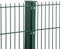 Doppelstabmattenzaun 656 | Komplett Set | Moosgrün | Zaun Set | Stabmattenzaun Pfosten mit Leiste 10-143 cm