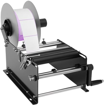 Etiquetadora Automática Etiqueta Dispenser Máquina Con Control De Velocidad Máquina Etiquetadora Automática,Velocidad De Etiquetado 10-30/min(Moir)