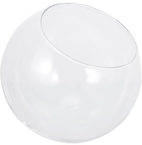 Ciieeo 6-inch Glass Cake Dome Cover Display Bell Jar for Desserts Food Plate Lid for Parties and Weddings Elegant Baking Accessory