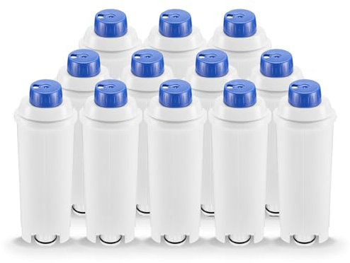 Molifal Water Filter Replacement for Delonghi Fully Automatic Coffee Machines DLSC002 Filter, Compatible with Delonghi Dinamica, Magnifica S, Eletta Explorer, ETAM Autentica EPAM and ECAM Series