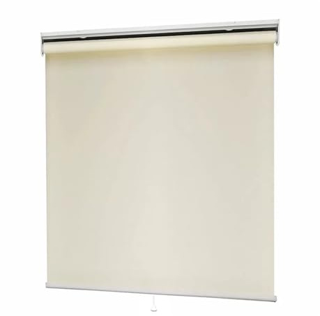 X1NGFU Store Enrouleur Occultant sans Fil,Store à Rouleau à Ressort à Montée Automatique,Imperméable,Isolation Thermique,pour Maison,Bureau,Personnalisable,Largeur×Hauteur (75cm x 140cm)