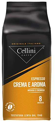 Cellini Crema e Aroma Ganze Bohne, 1000 g, 1er Pack (1 x 1 kg)