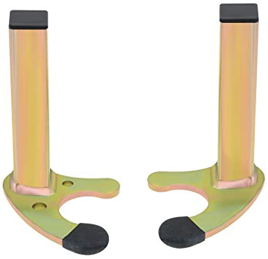 ECSiNG 1 Pair Motorcycle Paddock Stand Wheel Support Frame Stand Swing Arm Lift Tripod Hooks Fork U-style Bobbin Fork Frame Accessories