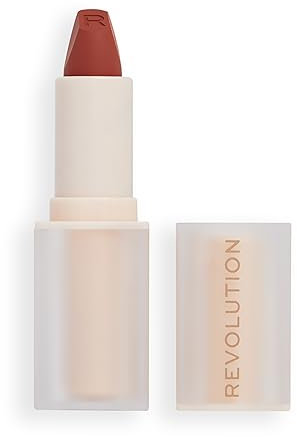 Revolution Lasting Kiss Lippenstift, Matte Formel, Ganztägiger Halt, Rebel Rust
