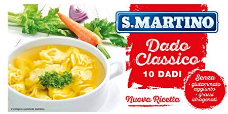 S.Martino S.Martino - Brodo Classico 10 Cubi 110G - 110 Gr (Confezione da 10)
