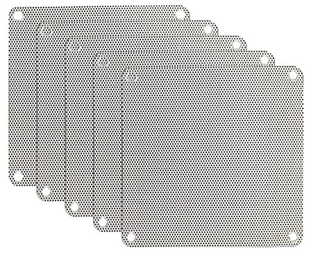 xbiez Waschbarer Computer-Mesh-Filter, PVC, PC, für Gehäuselüfter, Kühler, Filternetz für Gehäuse, staubdichtes Gehäuse 8/9