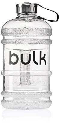 Bulk Half Gallon Wasserflasche, Sport Trinkflasche, Klar, 2.2 Liter