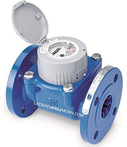 Suinga - CONTADOR DE AGUA WOLTMAN 2 DN50 AGUA FRIA. Conexión por brida. Diámetro de paso agua 65mm. Pulgadas 2. Caudal máximo 40 m3/h. Certificado de Conformidad CE (MID)